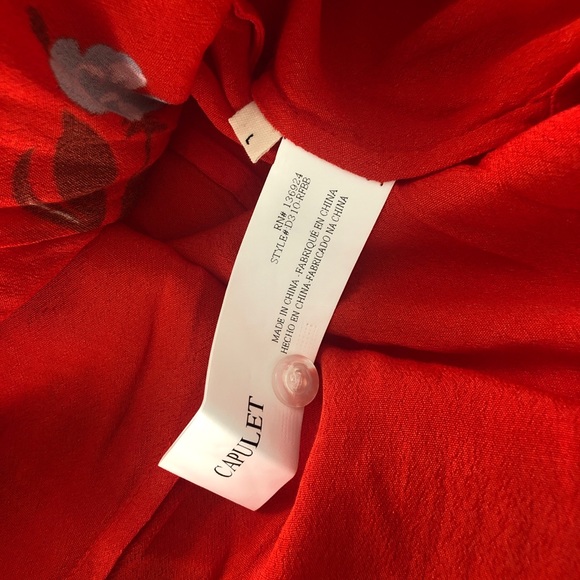 Capulet Red Floral Maxi Dress - Picture 10 of 11